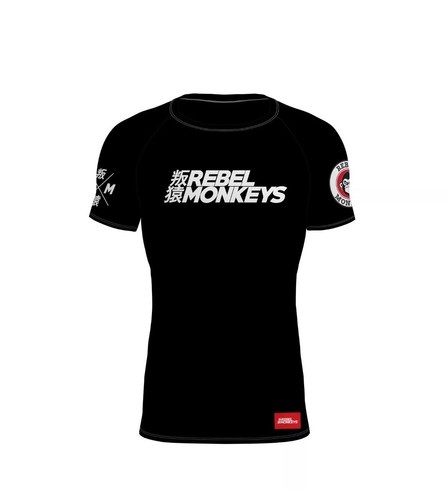 Rebel monkeys bjj rash - rebel,