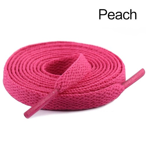 Shoe laces flat coloured - flat,