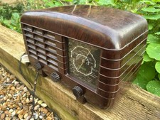 Bakelite Radio In Working Order All Original Parts . Authentic Sound!