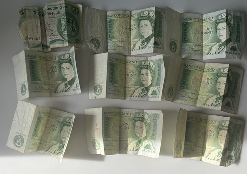 Bank england 1 notes - of, £1