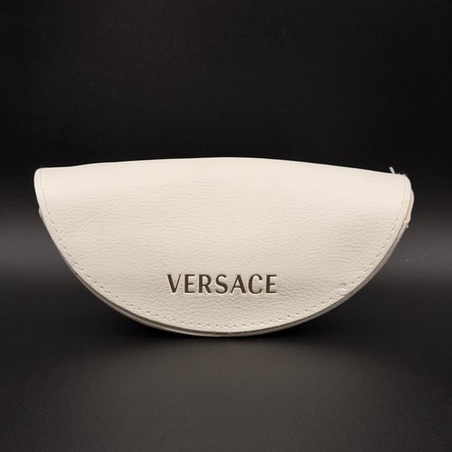 Versace white leather - white,