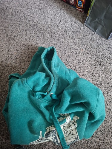 Saltrock green hoody - hoody,, size