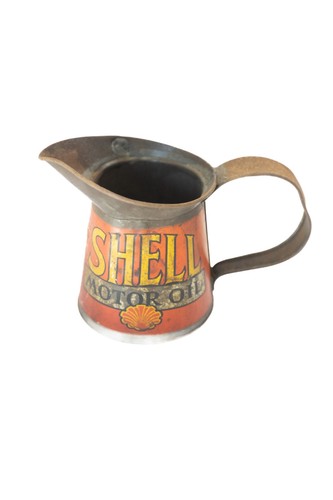 Vintage shell motor - vintage, oil