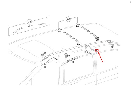 Mercedes benz vito - w447, left
