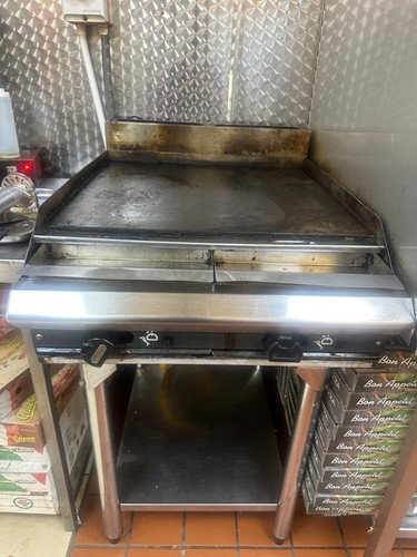 Blue seal gas - seal, griddle