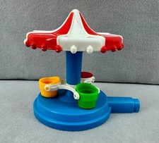 Vintage Disneyland Playmates Play Set Train 1986 Replacement Carousel Merry Go