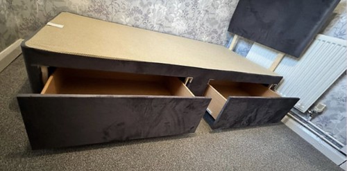 3ft single divan bed - bed, 2