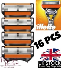 16x Gillete Compatible Razor Blades Refill For Gillette Fusion 5 ProGlide