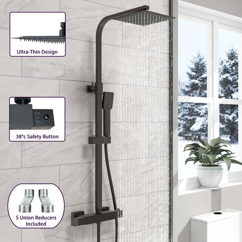 Inches bathroom thermostatic - bathroom,