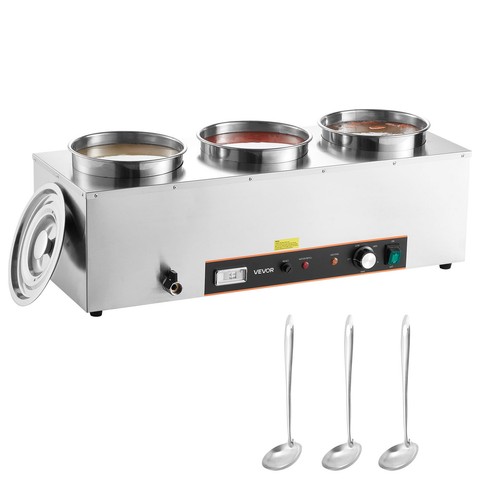 Vevor commercial soup warmer - vevor,