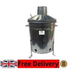 Sturdy 15L Cylindrical Metal