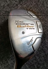 LEFT HANDED King Cobra Baffler TWS 29° 6/Hybrid, Regular Flex Graphite Shaft