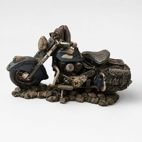 Vintage style motorcycle - vintage,