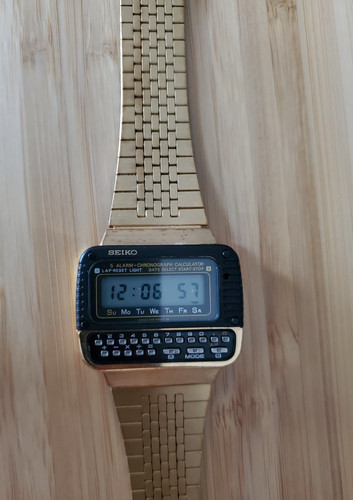 Seiko c439 5000 gold plated - seiko,