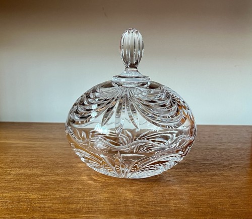 Vintage lead crystal glass - vintage,