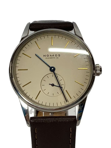 Nomos beg leather 37mm - beg,