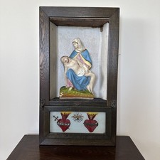 1909 Catholic Virgin Mary w/