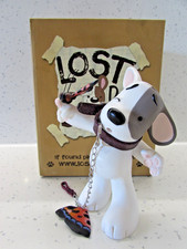 **REDUCED** LOST DOG COLLECTABLES "Do you sting?" 19078 boxed dog figurine