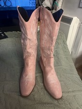 Ladies Baby Pink Embroidered
