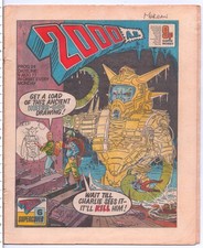 2000AD #16, 19, 21, 23 & 24 | 1970s Vintage | Dredd, Dan Dare Fleetway | (G)