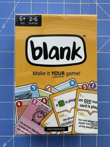 New blank card game make - make, it