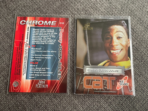 Red dwarf trading cards - trading,