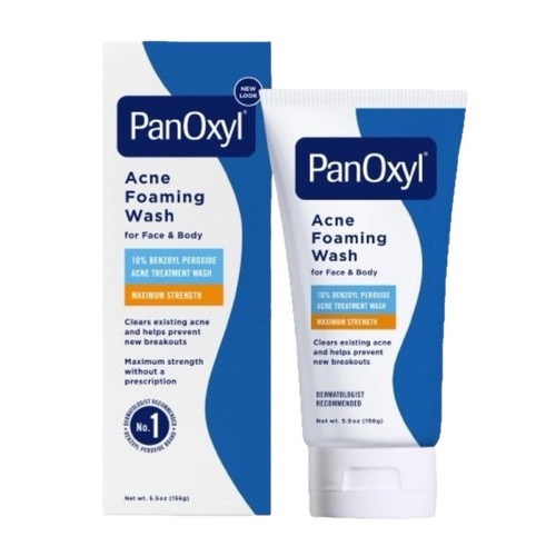 Acne foaming wash face body - acne,