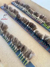 eliteflies 120 Comp Barbless CDC dry fly set fly fishing flies trout lake owl