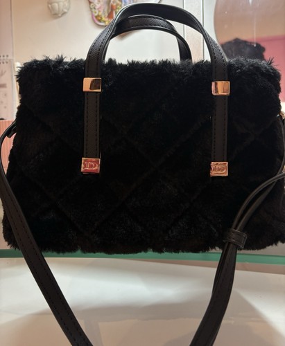 Dune london black faux - black, leather