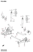 Suzuki genuine rear suspension - genuine,