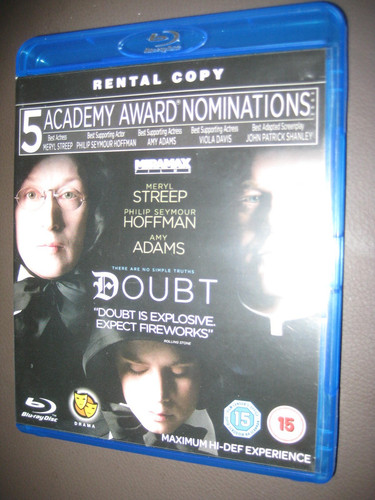 Doubt blu ray release - blu,