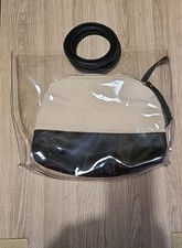 Next Women's Clear Tote Bag With Detachable Inner Biege/Black Bag (94)