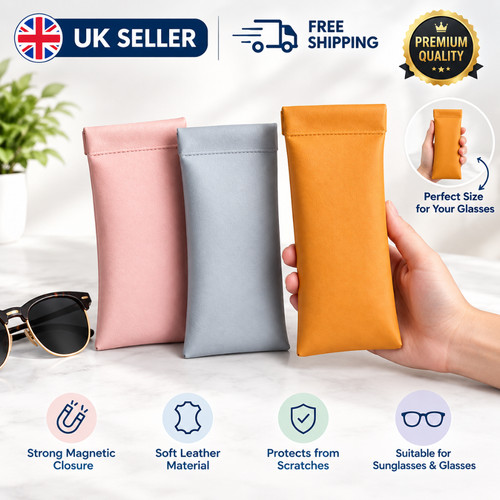 Magnetic glasses case - case, with