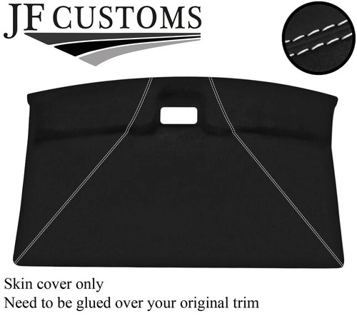 White stitch roof lining - white,