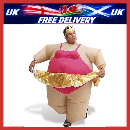Inflatable ballerina fat - fat, suit