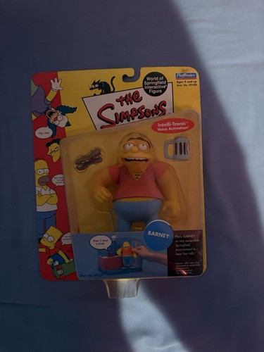 Simpsons barney figure boxed - barney,