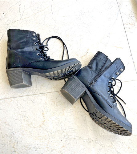 Steve madden black faux - steve,