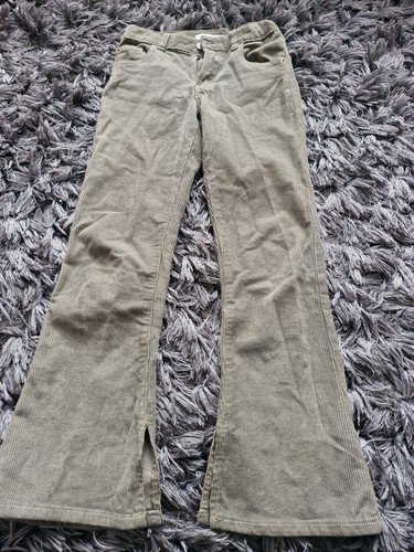 Zara girls green cord trousers - zara,