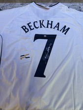 David Beckham Signed