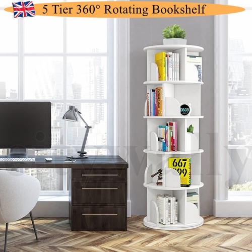 Tier bookcase 360 rotating - 5,