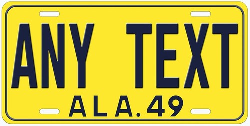 Alabama 1949 personalized - 1949,