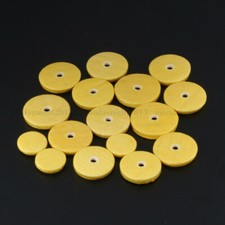 Flute Parts Top grade pads 16 pcs great material tone Yellow