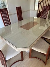 Vintage Stone International Italian Travertine 6 seat Dining table (172 x 102cm)