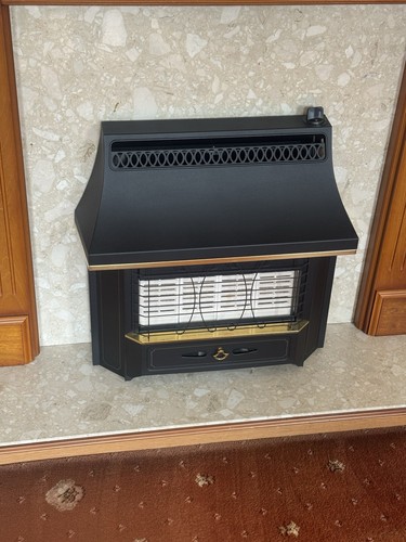 Gas fire - ,
