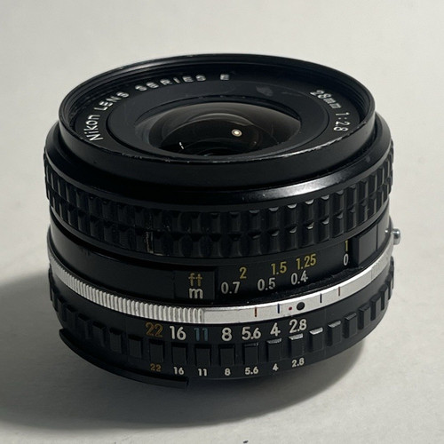 Nikon series 28mm 8 wide - e, f/2.8