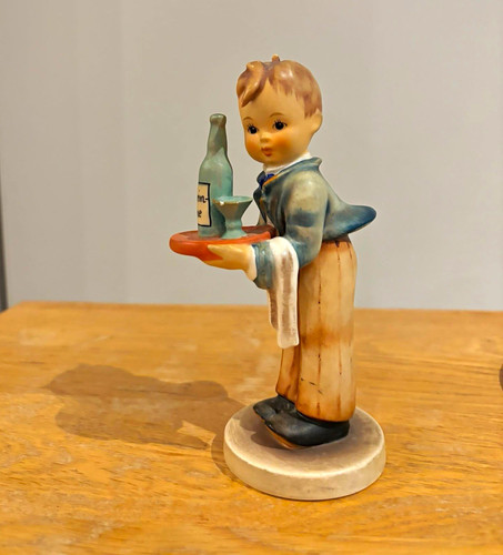 Vintage goebel hummel waiter - goebel,