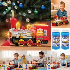 KIDS BUBBLE STEAM TRAIN