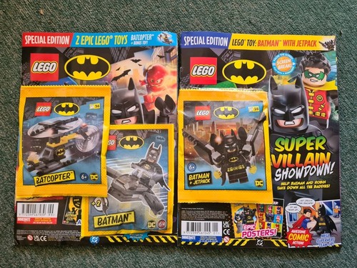 Lego batman magazines - magazines, x2
