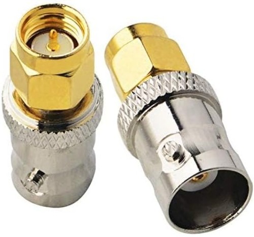 Sma male bnc female coax - bnc,