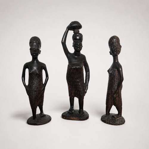 Vintage hand carved - hand-carved, wooden